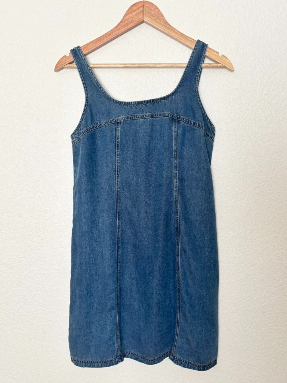 Millibon USA Blue Lyocell Denim Mini Dress S